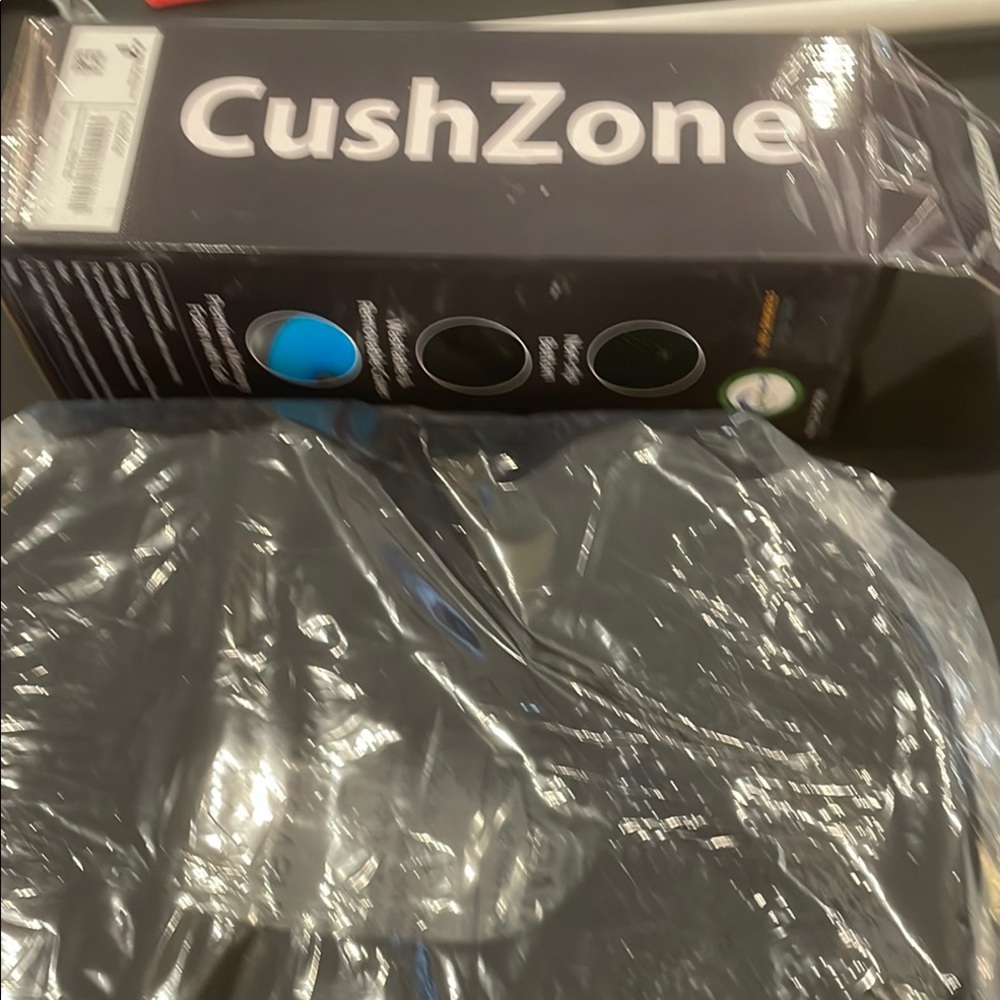CushZone Black Seat Cushion